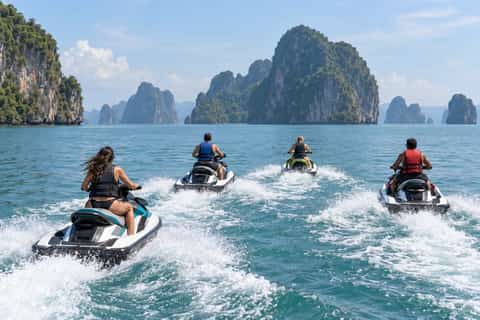 Jet ski convoy, Naka Islands