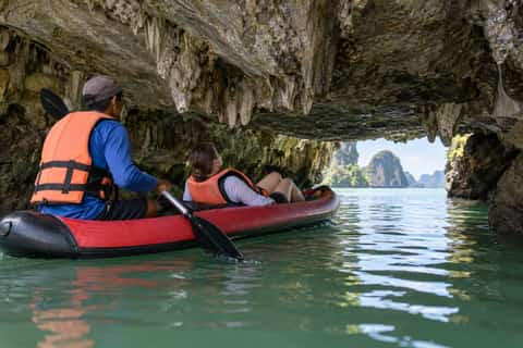 Sea cave, Phang Nga Bay and Hong Island