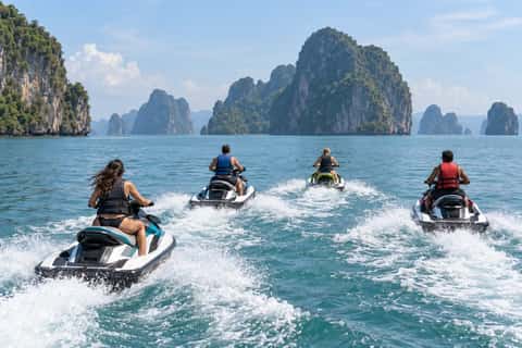 Jet ski convoy, Naka Islands
