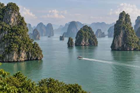 Karst seascape, Phang Nga Bay and Hong Island