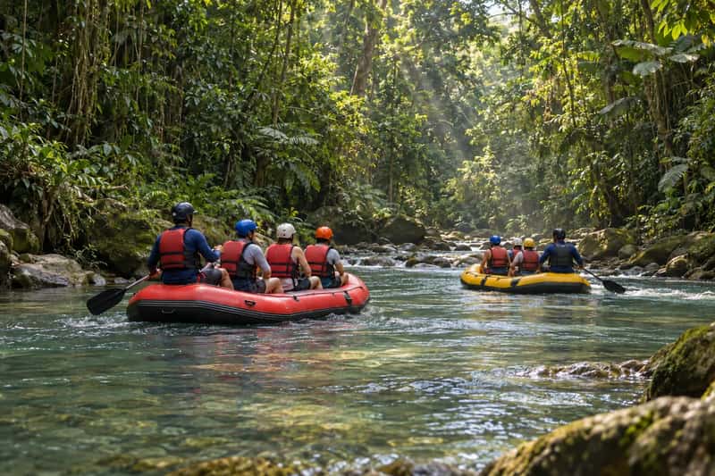 White Water Rafting, Flying Fox & Waterfall Adventure 2